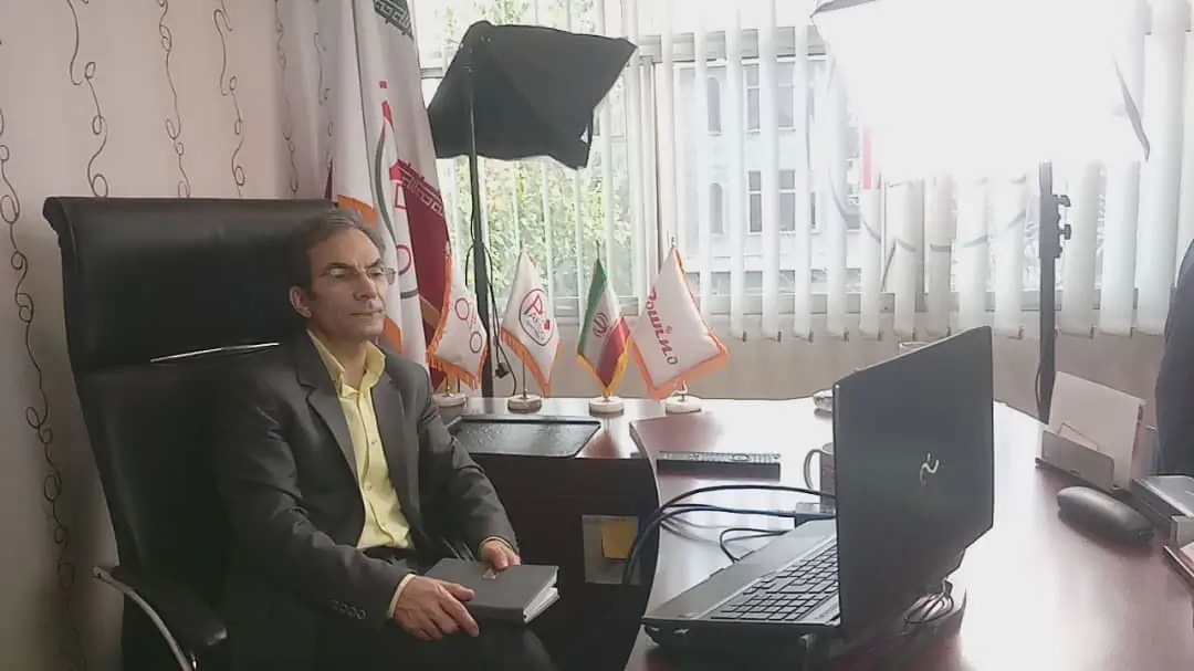 جلسه مجازی با ریاست محترم دانشگاه فرهنگیان یزد